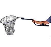 YakAttack Leverage Landing Net, 20" x 21" Hoop, 46" Long w/ Foam Extension  • LLN202148K