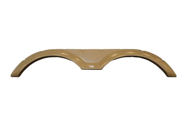 Icon Dark Khaki Tandem Fender Skirt for Forest River, 64-1/2"L x 12"H (8-1/2" Arch Heigh)   • 12779