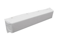 Taylor Made Hull-Saver 36" L x 8" H x 6" T White Vinyl Straight Mount Dock Bumper  • 347