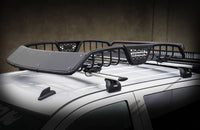 Go Rhino Tubular Steel Roof Rack with Black Fairings - 60" Long  • 59017T