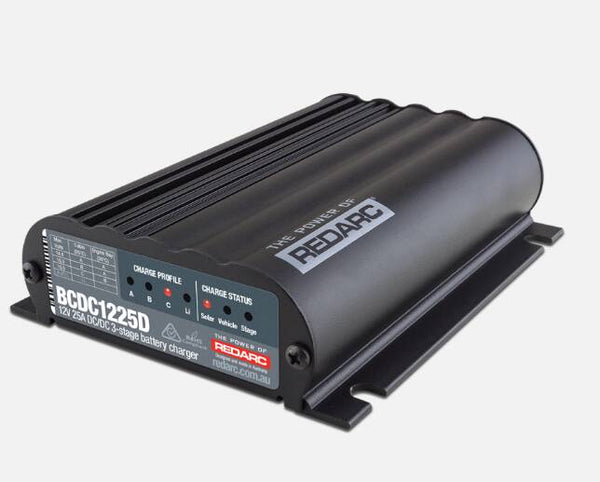 Redarc Dual Input 25A In-Vehicle DC Battery Charger  • BCDC1225D
