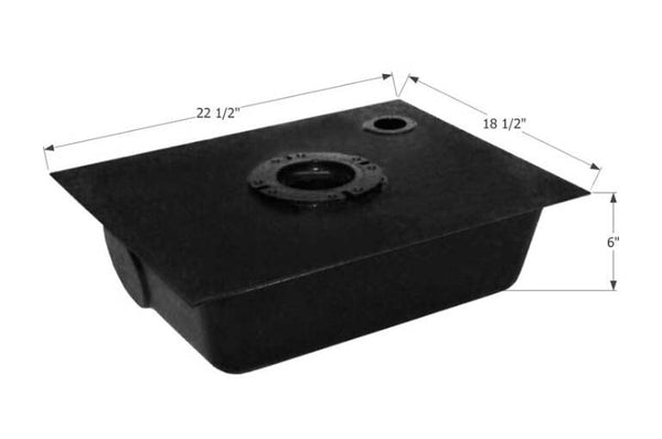 Icon RV Waste Holding Tank with Bottom Drain - 8 Gallon Capacity  • 00437