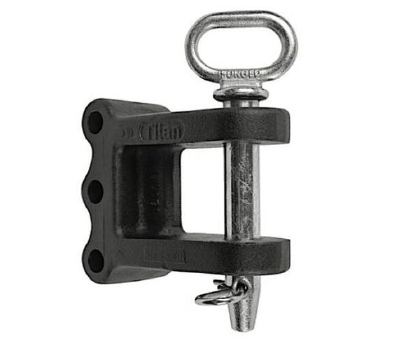 Bulletproof Hitches Heavy Duty 2-Tang Clevis with 1" Pin  • CLEVIS