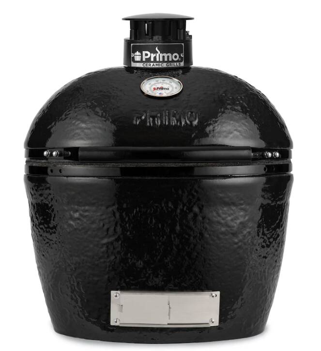 Primo Oval Large 300 24" Ceramic Kamado Grill With Stainless Steel Grates  • PGCLGH