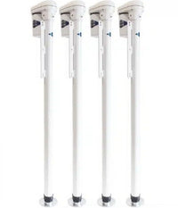 Rieco-Titan Wireless Remote Controlled Electric Jacks, White, Set of 4  • 56211