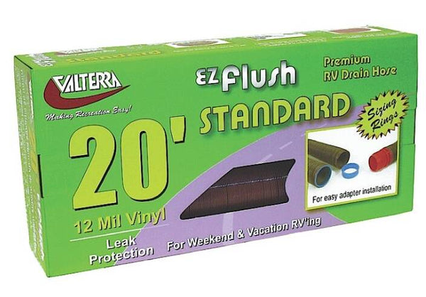 Valterra Flush 20' Bronze Standard Drain Hose  • D04-0016
