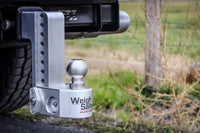 Weigh Safe 8" Adjustable Ball Mount, 3" Shank, Built-In Scale  • WS8-3