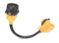 Camco 30Amp Power Grip 18" Dogbone - w / M-Locking / 90F-Locking Adapter  • 55532