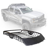 Go Rhino SR10 Tubular Steel Roof Rack with Black Fairings - 48" Long  • 59015T