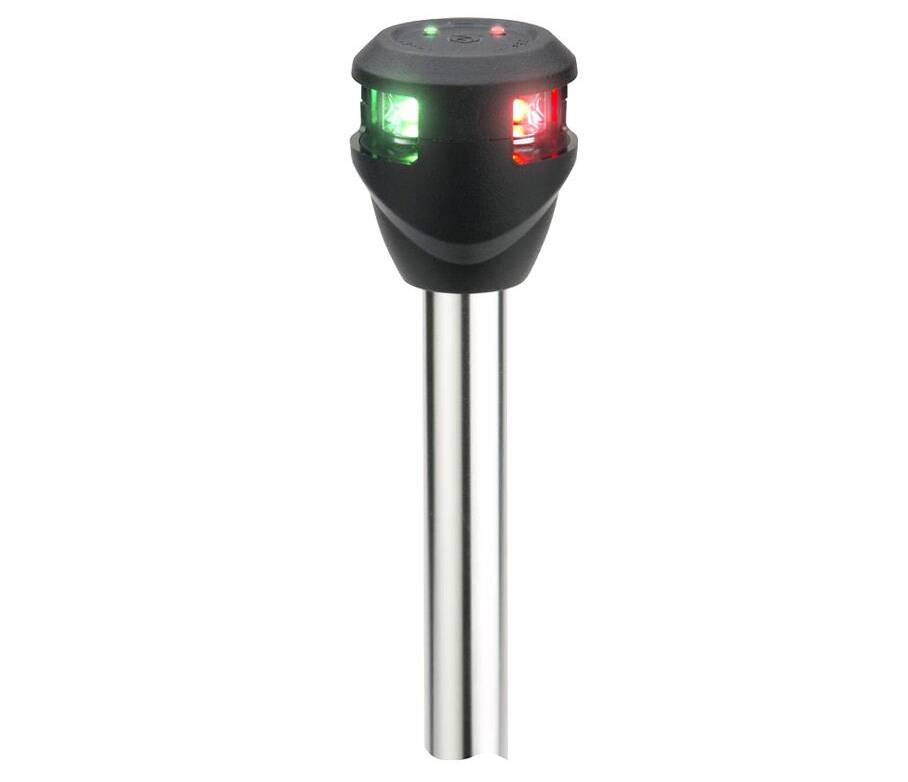 Attwood LightArmor Straight 14" 2-Pin Locking Collar Bi-Color Pole LED Light  • NV6LC1-14-7