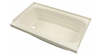 Lippert Bathtub with Left Drain; 24" x 40" (Parchment)  • 209388