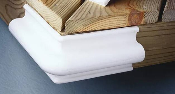Taylor Made EPDM Dock Corner Guard, White, 2-1/4" x 6"  • 96008