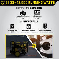 Champion Power Equipment 9200-Watt Generator with CO Shield And Carbon Monoxide Auto Shutoff System  • 201110