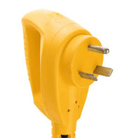 Camco 30Amp Power Grip 25' Extension Cord - 90M / F-Locking Adapter  • 55501