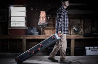 Plano Rustrictor All Weather 52" Rifle Case, Grey/Red  • PLA11852R