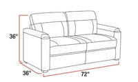 Thomas Payne 72" Altoona Tri-Fold RV Sofa  • 2020134969
