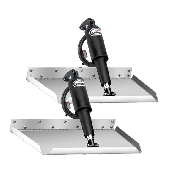 Lenco 12" X 12" Standard Finish Edge Mount Trim Tabs  • 15016-101