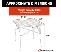 Lippert HD Hybrid Camp Table  • 2021000209