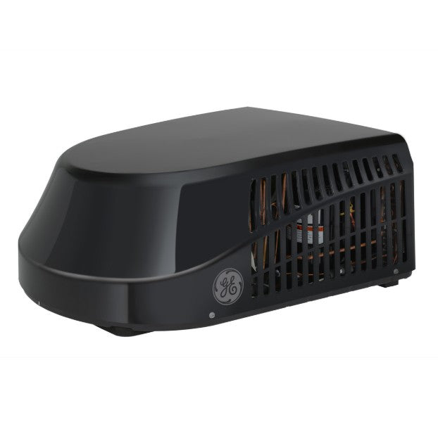 GE Appliances Deluxe RV Rooftop Air Conditioner with Heat Pump, 13.5K BTU, Black  • GRHS13XAHB
