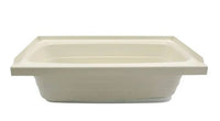 Lippert Bathtub with Left Drain; 24" x 40" (Parchment)  • 209388