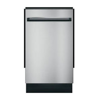 GE Appliances Profile 18" ADA Compliant Stainless Steel Interior Dishwasher with Sanitize Cycle  • PDT145SSLSS