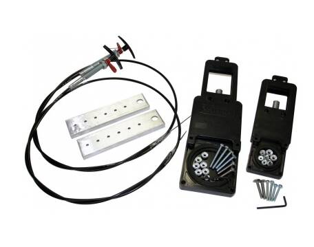 Valterra Flexible Cable Kit, 72", with 1-1/2" and 3" Valves, 2 Cables  • TC1372