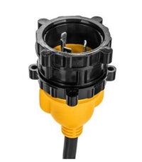 Camco 30Amp Power Grip 18" Dogbone - w / M-Locking / 90F-Locking Adapter  • 55532