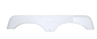 Icon FS2639 66-3/4"L x 11"H (4-3/4" Arch Heigh) Polar White Tandem Fender Skirt with Slide-Out Split for Jayco Eagle Model  • 12639