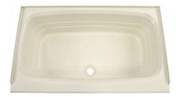 Lippert Bathtub with Center Drain; 24" x 40" (Parchment)  • 209385