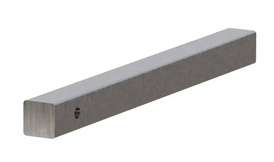 Curt 2" x 24" Raw Steel Hitch Bar  • 49536