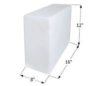 Icon 6 Gallon Fresh Water Tank, 16"L x 12"W x 8"H  • 12508
