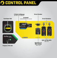 Champion Power Equipment 5500 Watt Dual Fuel Generator with CO Shield  • 201085