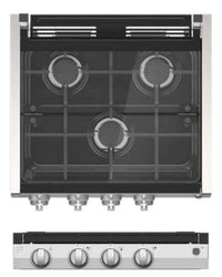 Furrion 3-Burner Gas RV Cooktop with Glass Cover - 20" Stainless Steel  • 2021123893