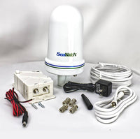 Shakespeare SeaWatch 4" Marine TV Antenna - 12VDC - 110VAC  • 3004