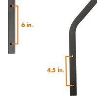 MORryde Entry Step Handrail for 2nd Generation StepAbove 4 Step  • STP214-120H