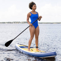 Aqua Leisure 10' 6" Inflatable Paddleboard with Pump & Backpack  • APR20926