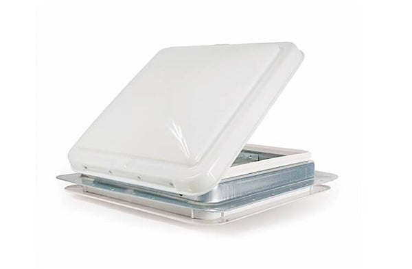 Camco 14" x 14" Roof Vent with White Manual Lid  • 40480