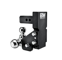 B&W  MultiPro Tow & Stow Adjustable Dual-Ball Mount - 2" Receiver - 2", 2 5/16" Ball - 2.5" Drop  • TS10063BMP