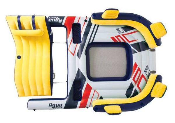 Aqua Leisure 6-7 Person Giant Party Raft with Detachable Docking Lounge  • APL20349