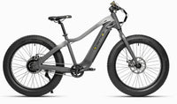 QuietKat Pioneer Electric Bike, 500W, 18" Frame, Charcoal  • 22-PIO-50-CHR-18