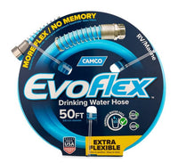 Camco EvoFlex 50' RV/Marine Drinking Water Hose  • 22596
