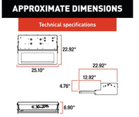 Lippert 26" Electric Step with Logic Control Unit, No Switch Kit  • 371136