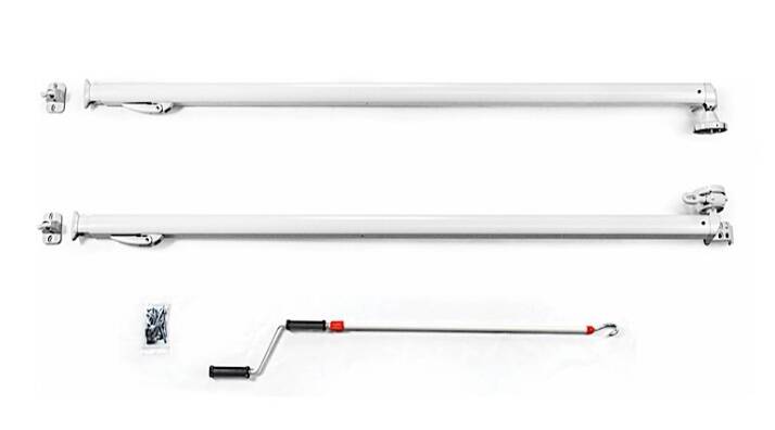 Carefree Pioneer White Manual Patio Awning Arm  • 971501WHT