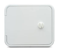 Thetford B&B Molders Sewer/Storage Hatch, Thumb Lock, Polar White  • 94302