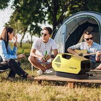 EnjoyCool Outdoor Portable Air Conditioner, 2380 BTU, Yellow  • LFL-AC-YELLOW