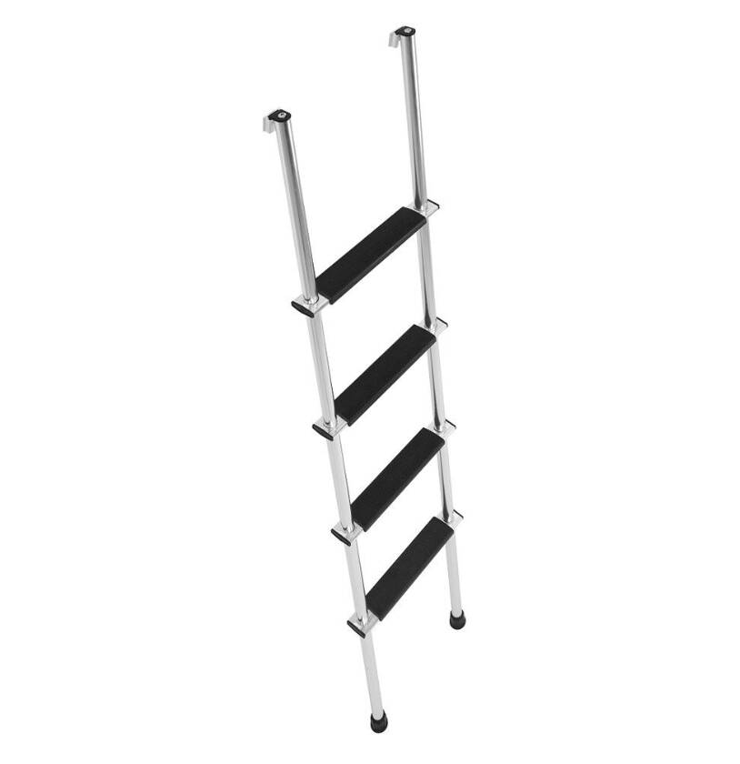 Stromberg Carlson 66" Aluminum Silver 4 Steps Interior Bunk Ladder  • LA-466