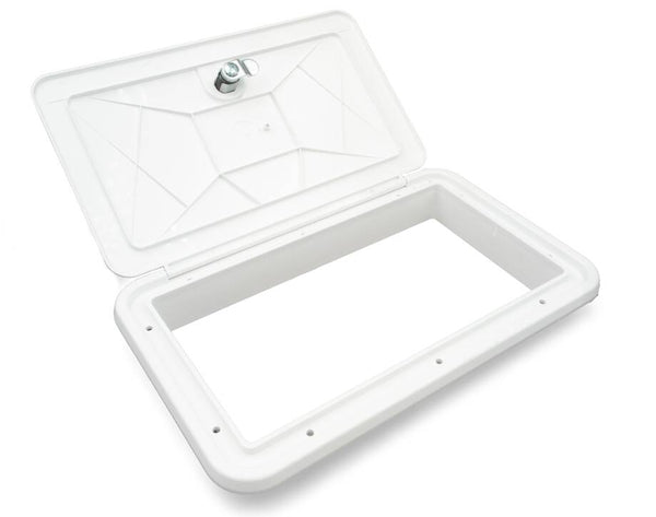 Thetford Multi-Purpose Access Hatch, Key Lock, Polar White  • 94314