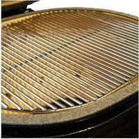 Primo All-In-One Large Round Ceramic Kamado Grill With Cradle & Side Shelves  • PGCRC