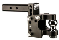 B&W  Tow & Stow Adjustable Pintle Mount - 2" Receiver - 2" Ball - 8.5" Drop  • TS10055