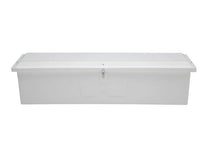 Taylor Made Stow N’ Go Fisherman’s Fiberglass Dock Box, Extra Large (24"H X 95"W X 22"D), White  • 83560